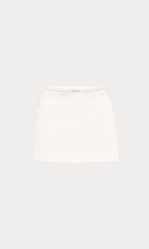 THE WRAPPED SKORT | WHITE001