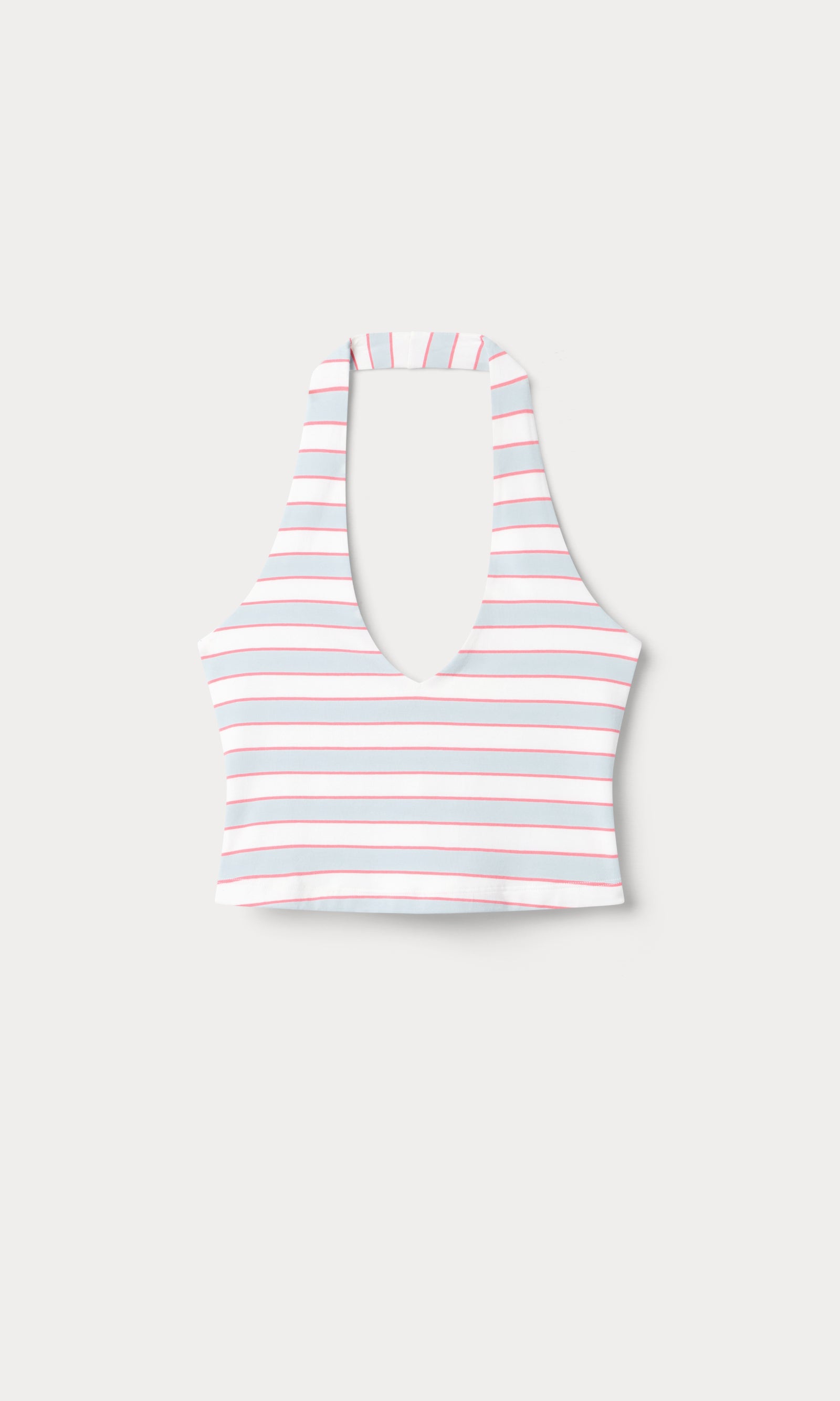 THE HALTER TANK | SKY STRIPE