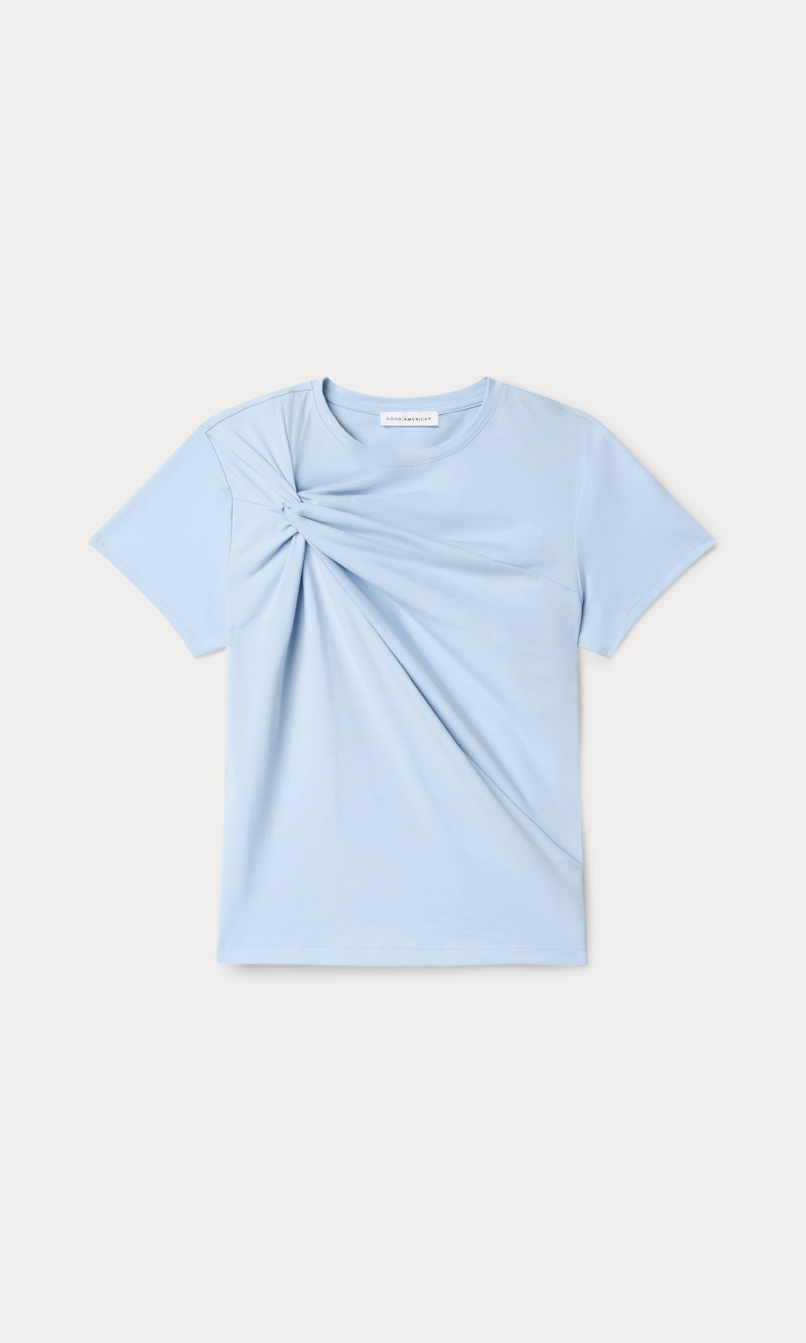 SUPER STRETCH TWIST TEE | SKY