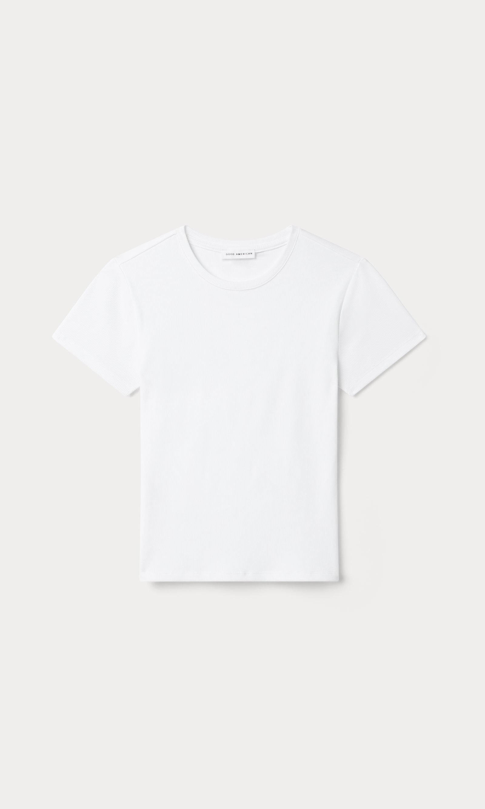 THE RIB BABY TEE | WHITE001