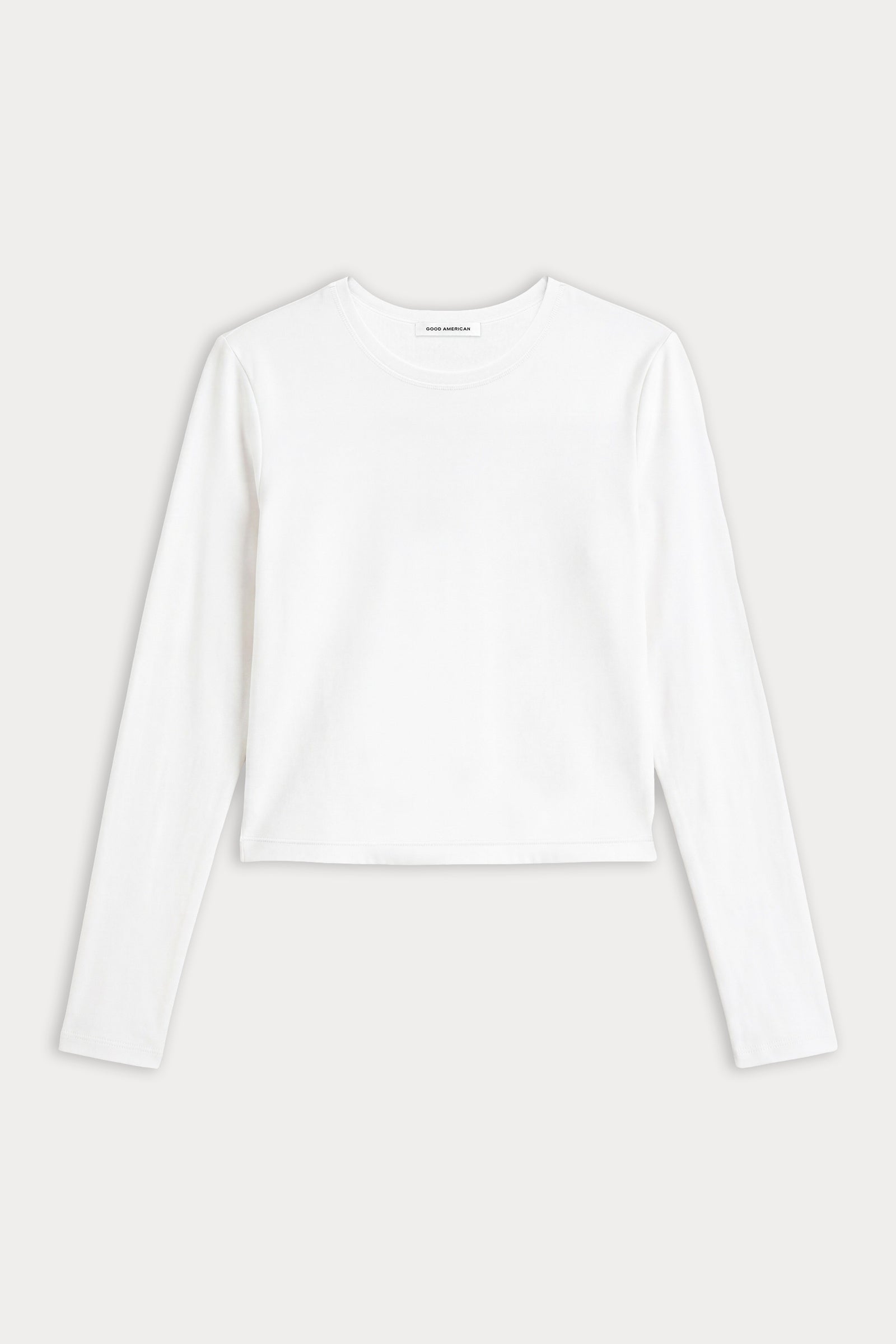 THE LONG SLEEVE BABY TEE | WHITE
