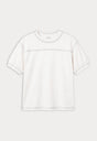 THE GYM TEE | CHALK-8 | GOOD AMERICAN | MODEL