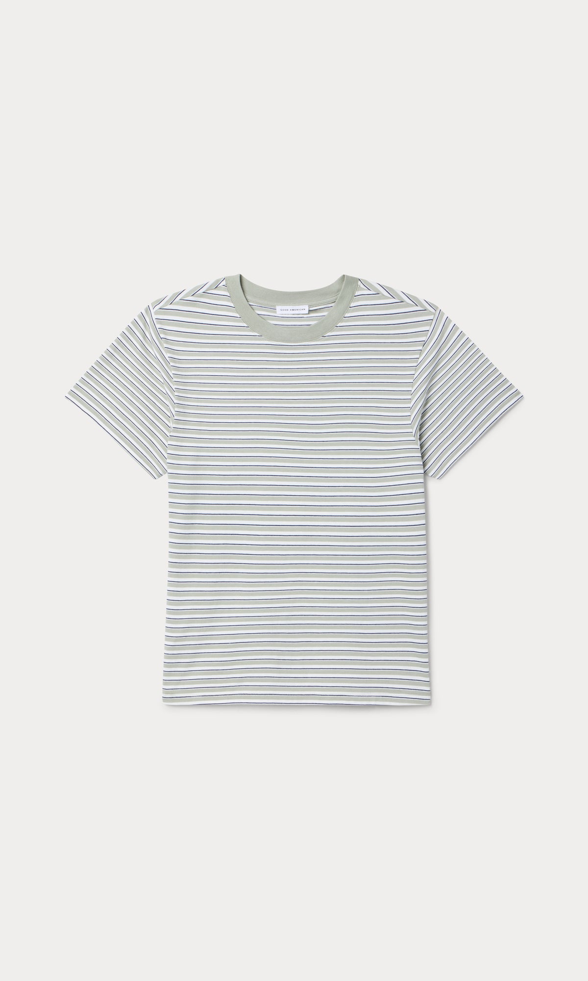 THE OVERSIZED TEE | CLASSIC STRIPE MOSSWELL