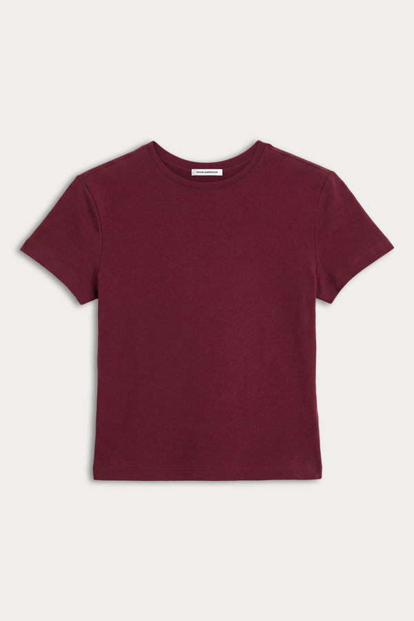 THE BABY TEE | BERRY NOIR