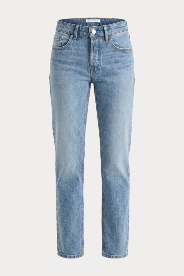 VINTAGE STRAIGHT ANKLE JEANS | CREEK-6 | GOOD AMERICAN | GHOST