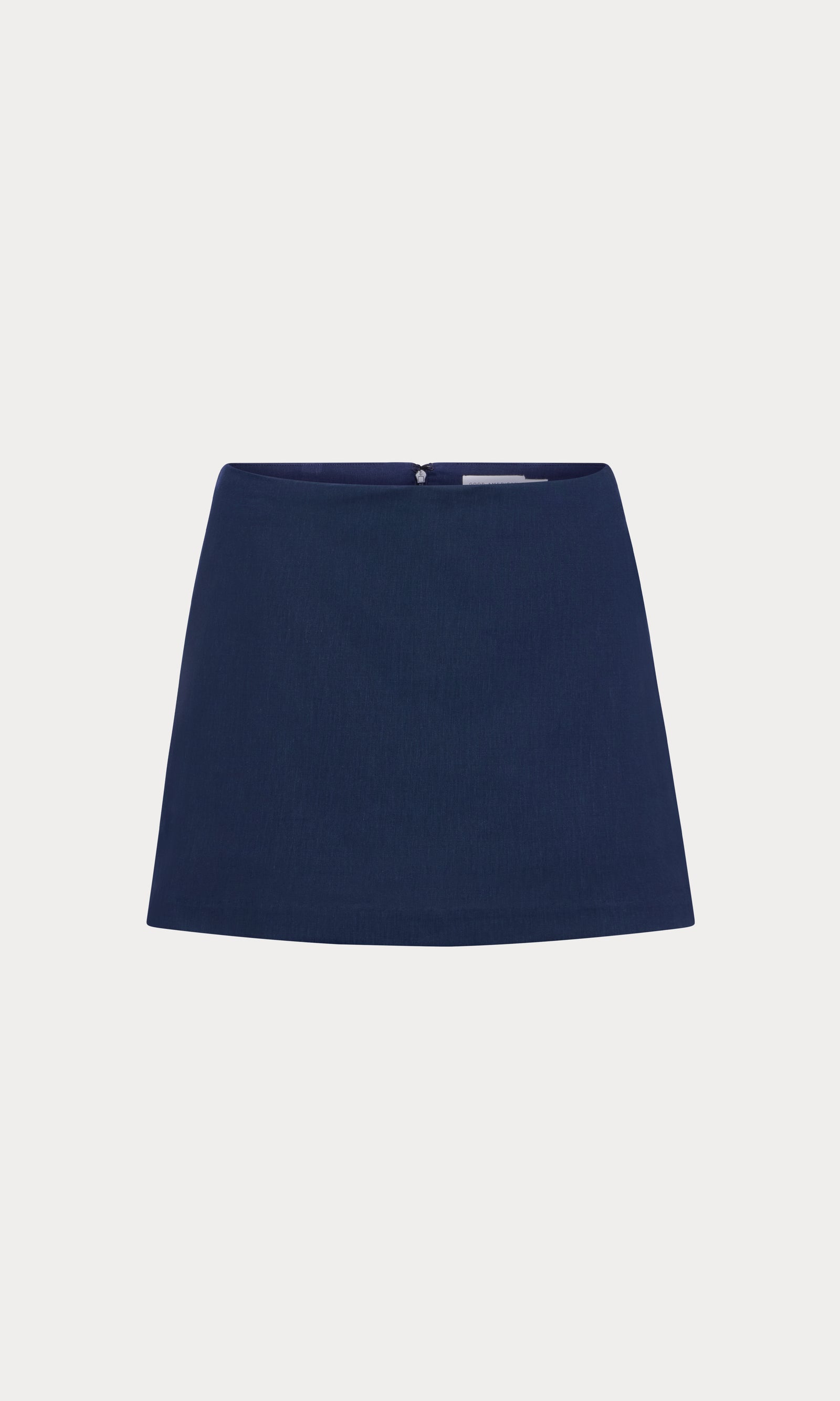THE LINEN SKORT | HORIZON INK | FLAT