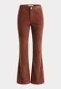 SUEDE GOOD LEGS FLARE PANT | CAFE CLAY-7 | GOOD AMERICAN | GHOST