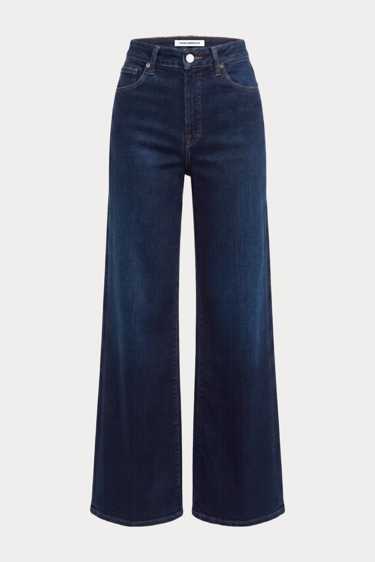 GOOD WAIST PALAZZO ANKLE JEANS | RINSE-7 | GOOD AMERICAN | GHOST