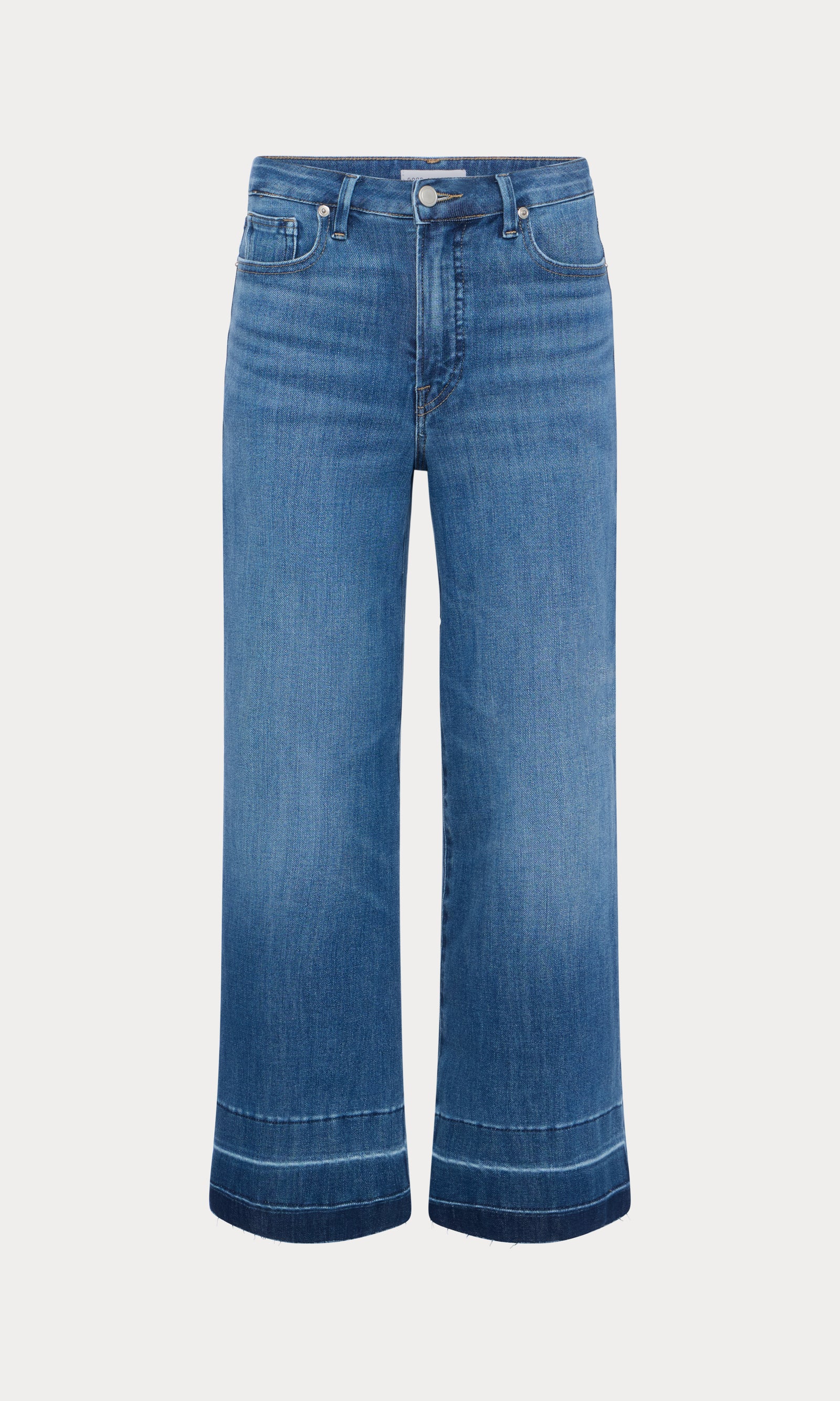 SOFT TECH GOOD WAIST PALAZZO CROPPED JEANS | INDIGO1213