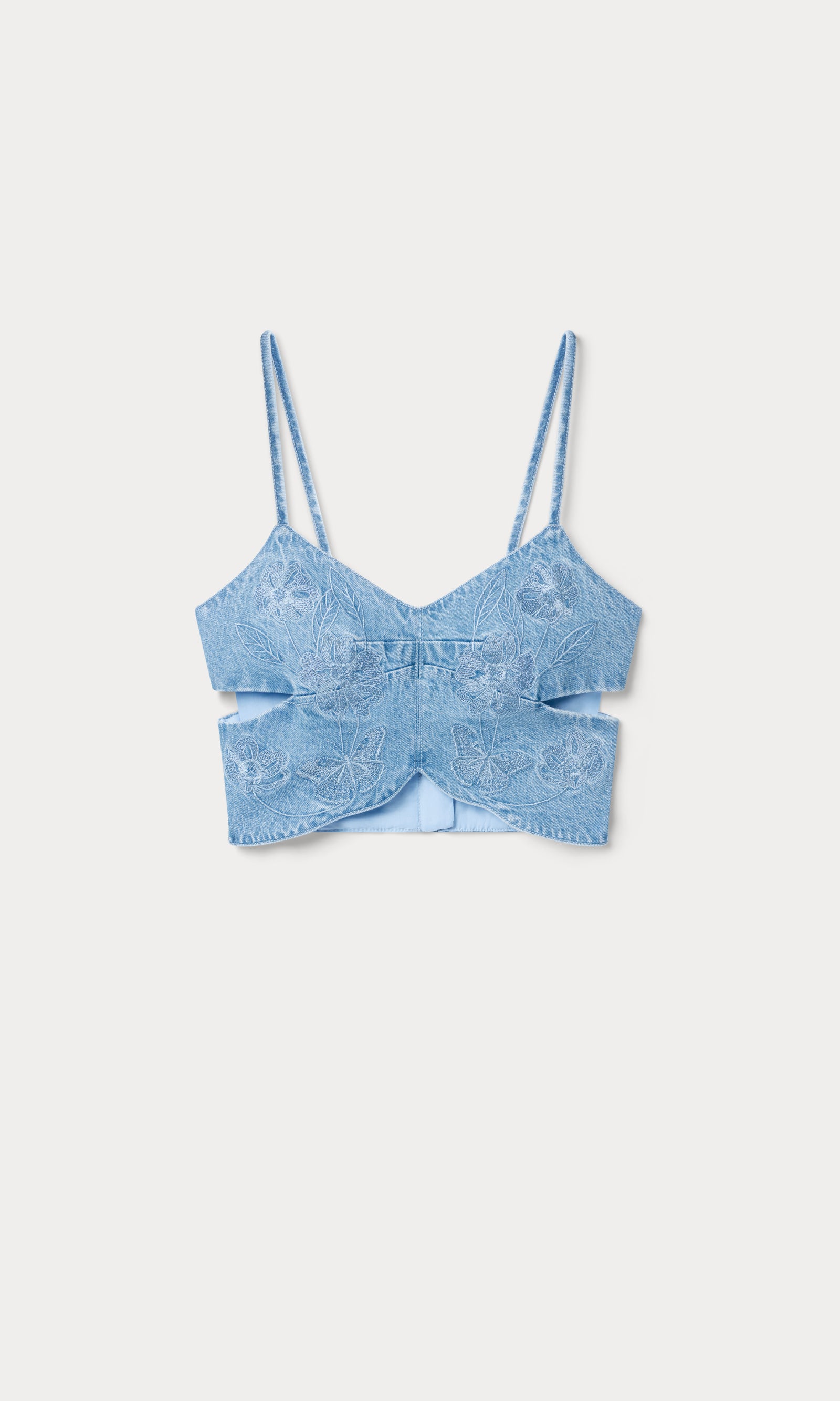 DOLLY BUTTERFLY TOP | INDIGO1201