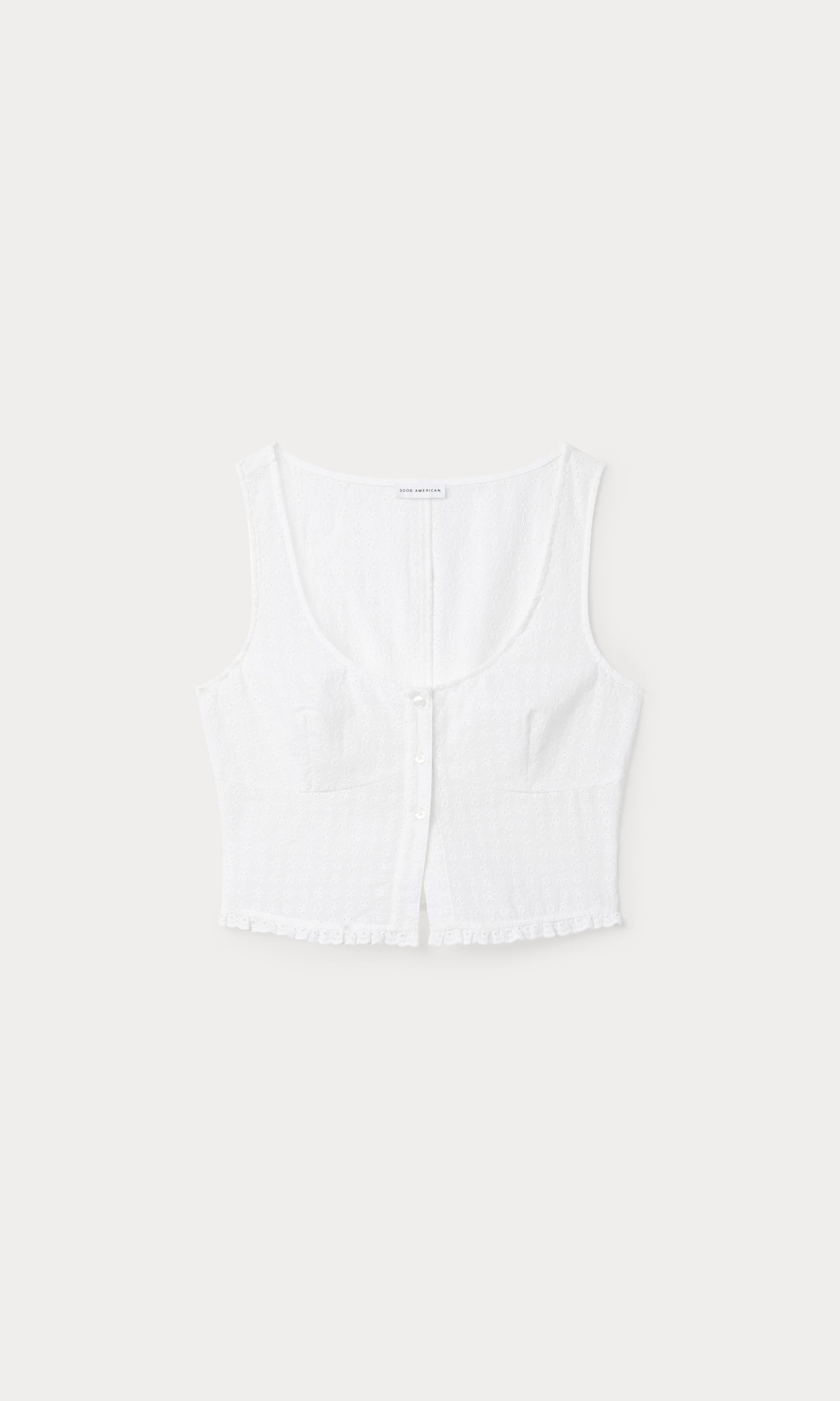 THE EYELET TOP | WHITE001