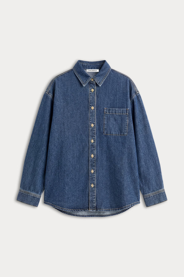 THE DENIM EASY SHIRT | ALCOVE