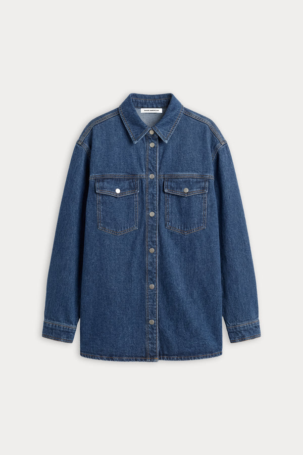 THE DENIM OVERSHIRT | BOUNCE