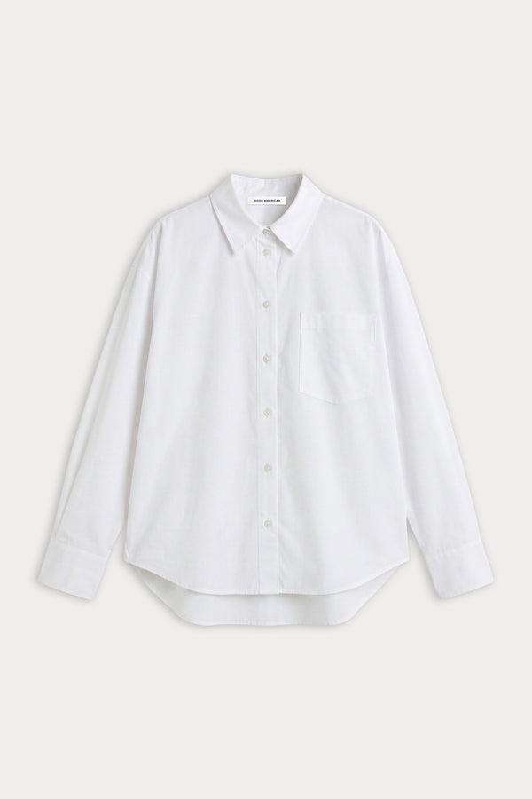 THE POPLIN EASY SHIRT | WHITE