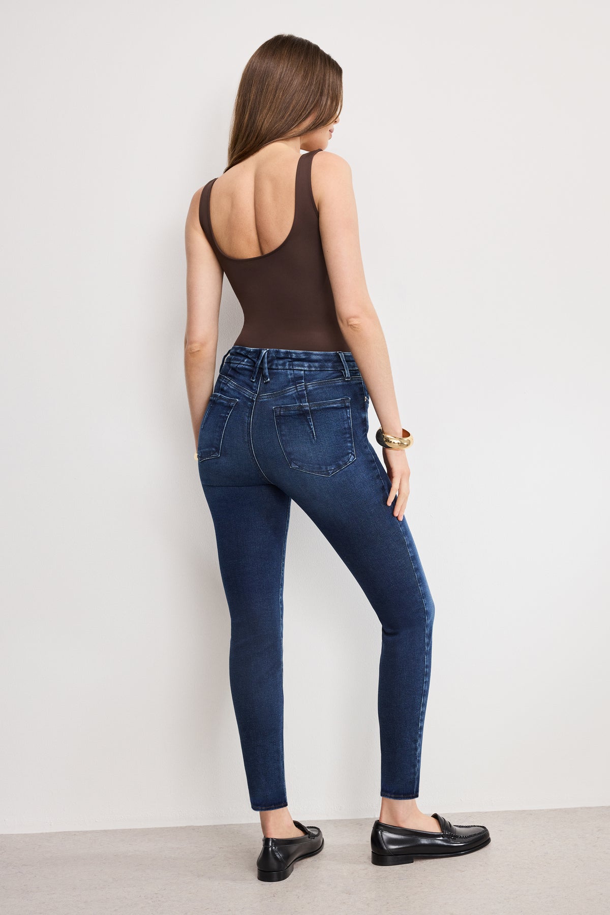 SOFT TECH GOOD LEGS SKINNY JEANS | INDIGO1068