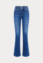 GOOD LOW RISE BOOTCUT JEANS | ARTICULATE-7 | GOOD AMERICAN | MODEL