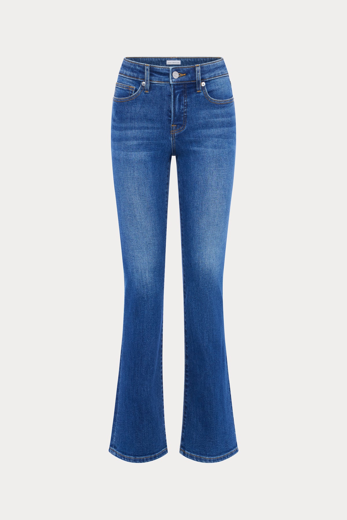 GOOD LOW RISE BOOTCUT JEANS | ARTICULATE-7 | GOOD AMERICAN | MODEL