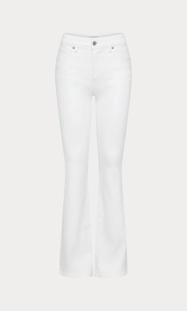 GOOD LOW RISE BOOTCUT JEANS| WHITE001