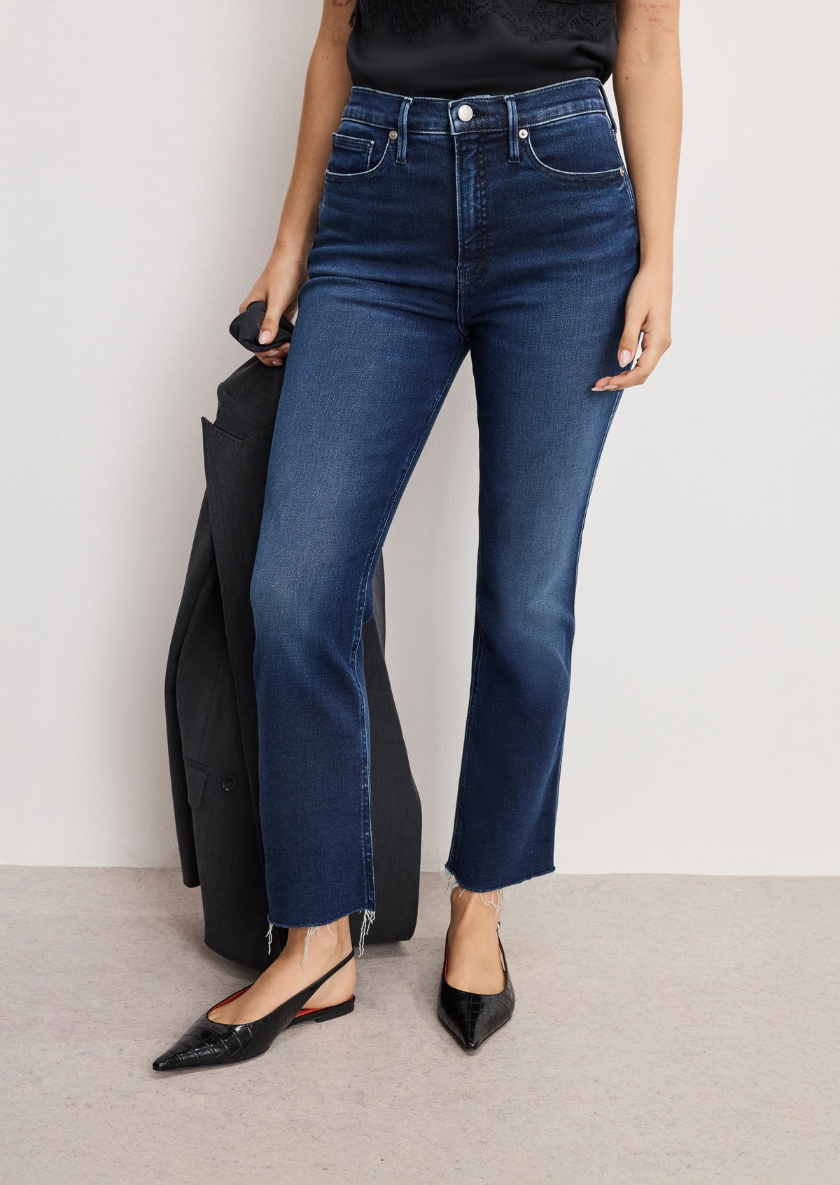 SOFT TECH GOOD KICK FLARE JEANS | INDIGO1068