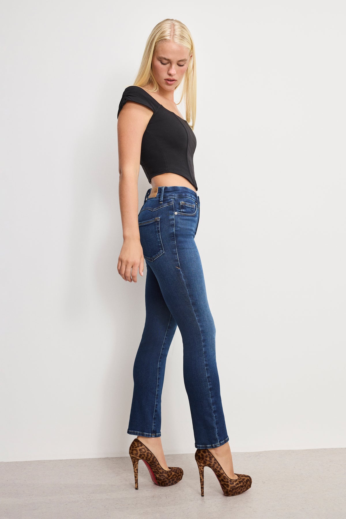 DOLLY JOLEANS STRAIGHT JEANS | INDIGO1080