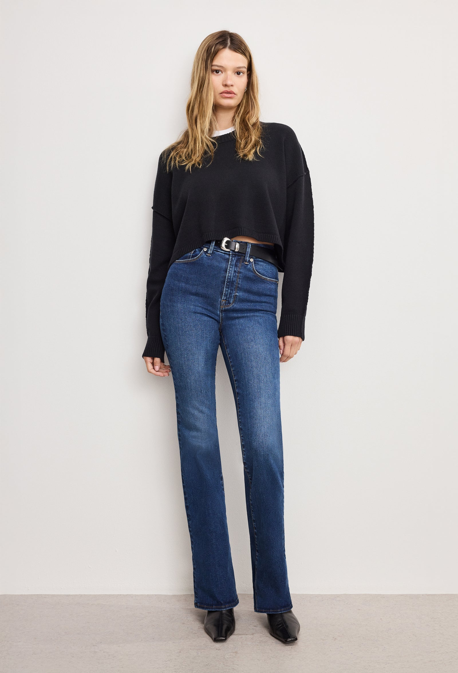 ALWAYS FITS GOOD CLASSIC BOOTCUT JEANS | INDIGO446