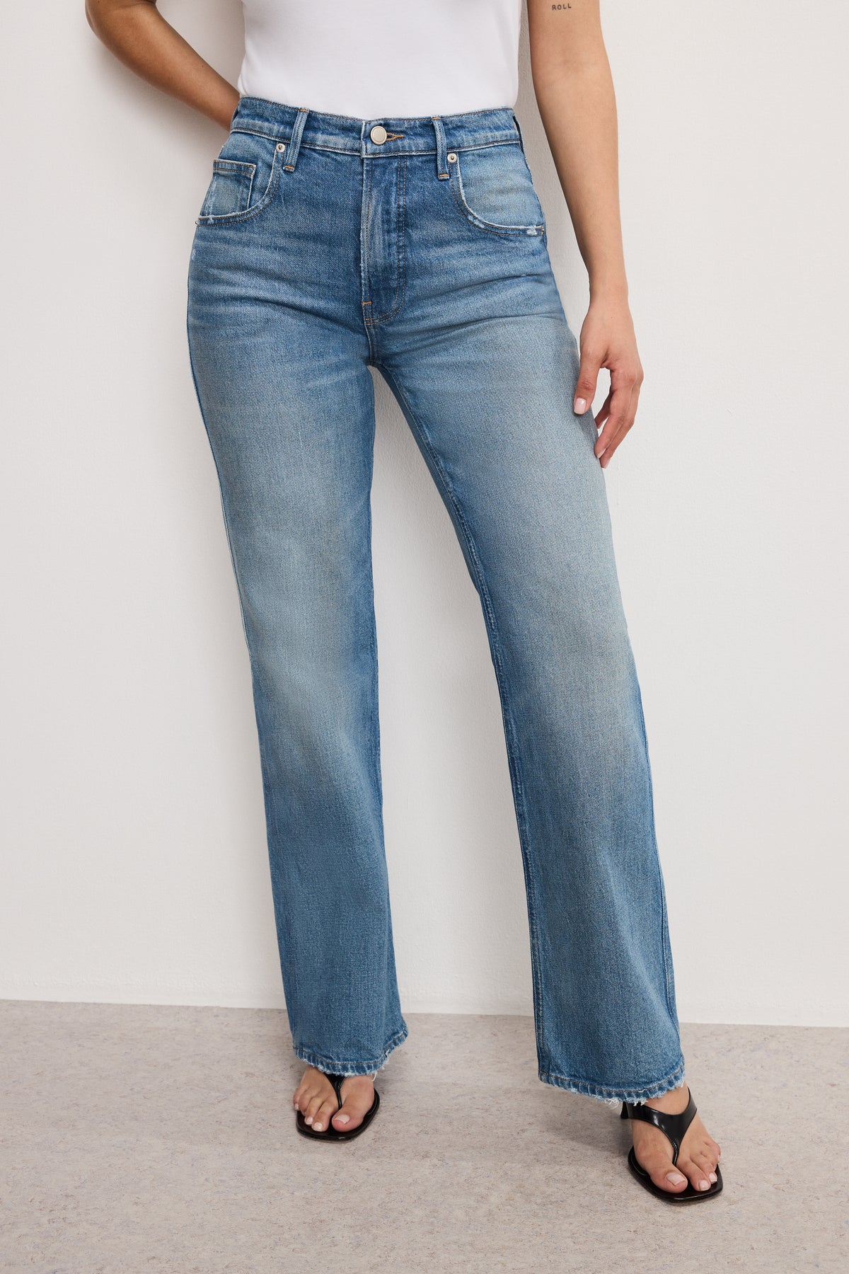 GOOD COWBOY PETITE BOOTCUT JEANS | INDIGO998