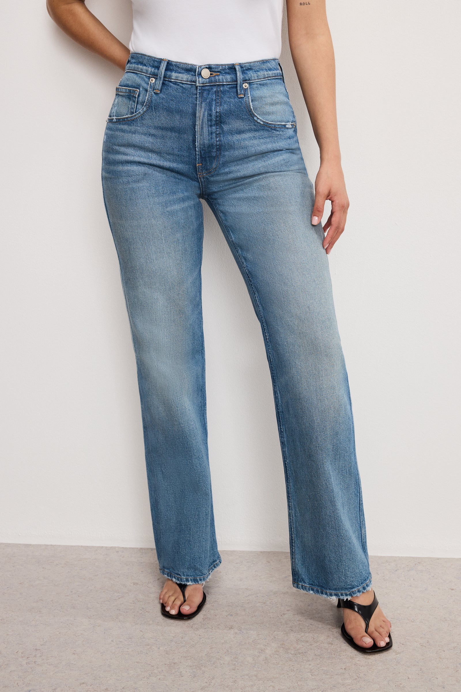 GOOD COWBOY PETITE BOOTCUT JEANS | INDIGO998