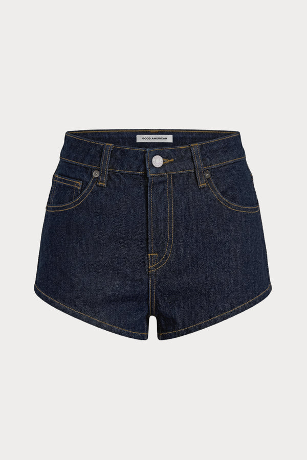 THE MICRO SHORT | INDIGO1389-7 | GOOD AMERICAN | GHOST