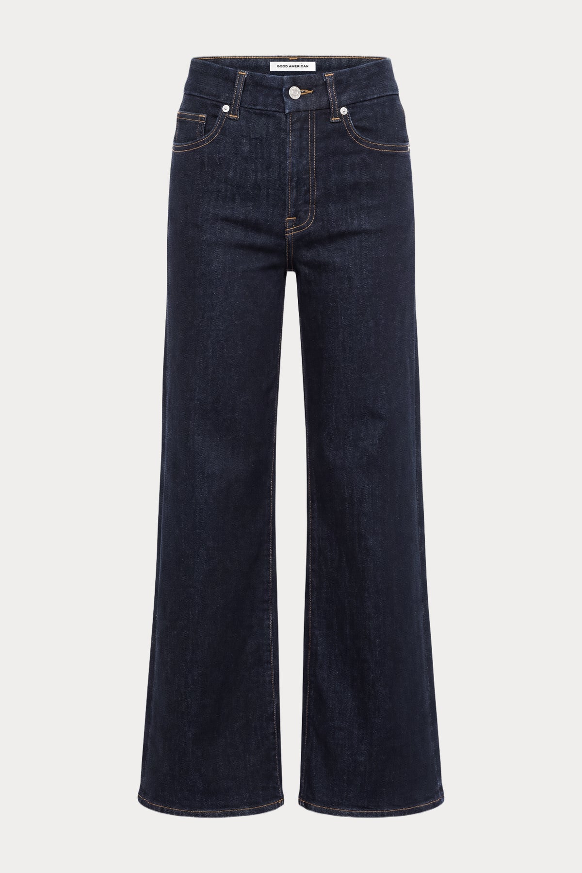 ALWAYS FITS SLIM PALAZZO JEANS | DENETHIC BLUE-9 | GOOD AMERICAN | FLAT