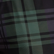 Navy and green plaid