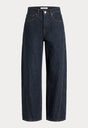 VINTAGE BARREL ANKLE JEANS | RINSE-7 | GOOD AMERICAN | GHOST