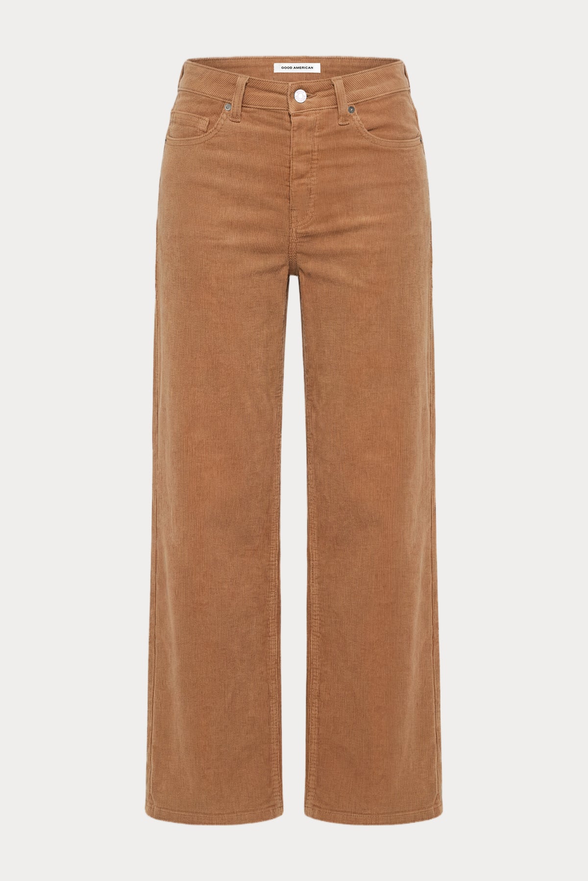 VINTAGE WIDE CORDUROY PANT | CAFE CLAY-7 | GOOD AMERICAN | GHOST