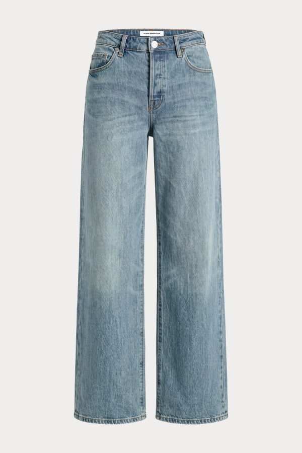 VINTAGE WIDE JEANS | OAK-7 | GOOD AMERICAN | GHOST