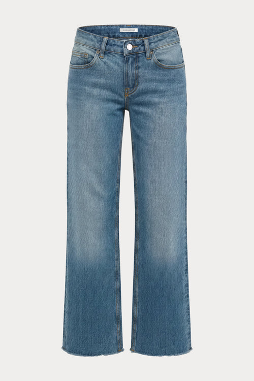 VINTAGE LOW LOOSE JEANS | TROUBLED WATER-9 | GOOD AMERICAN | FLAT