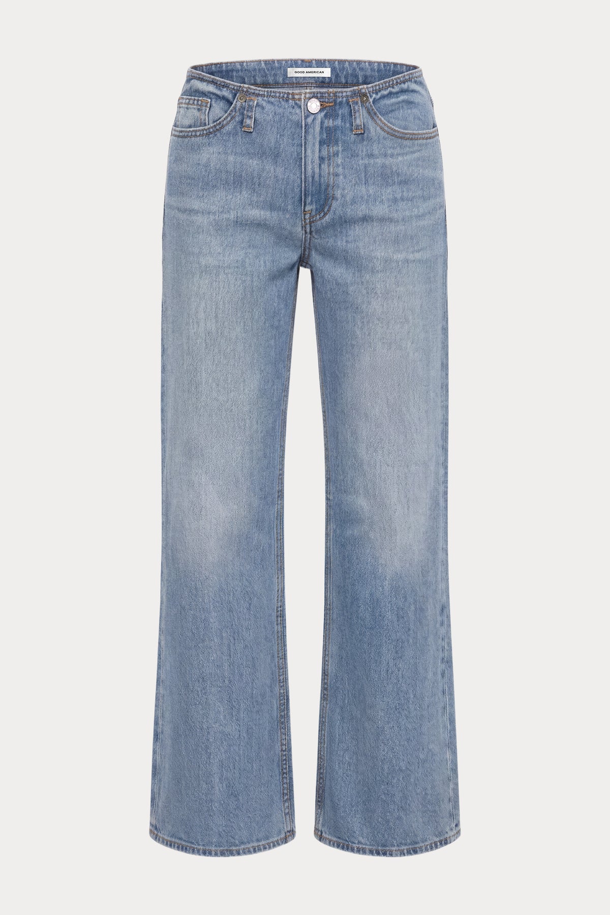 GHOST WAIST LOW LOOSE JEANS | AMBER-7 | GOOD AMERICAN | MODEL