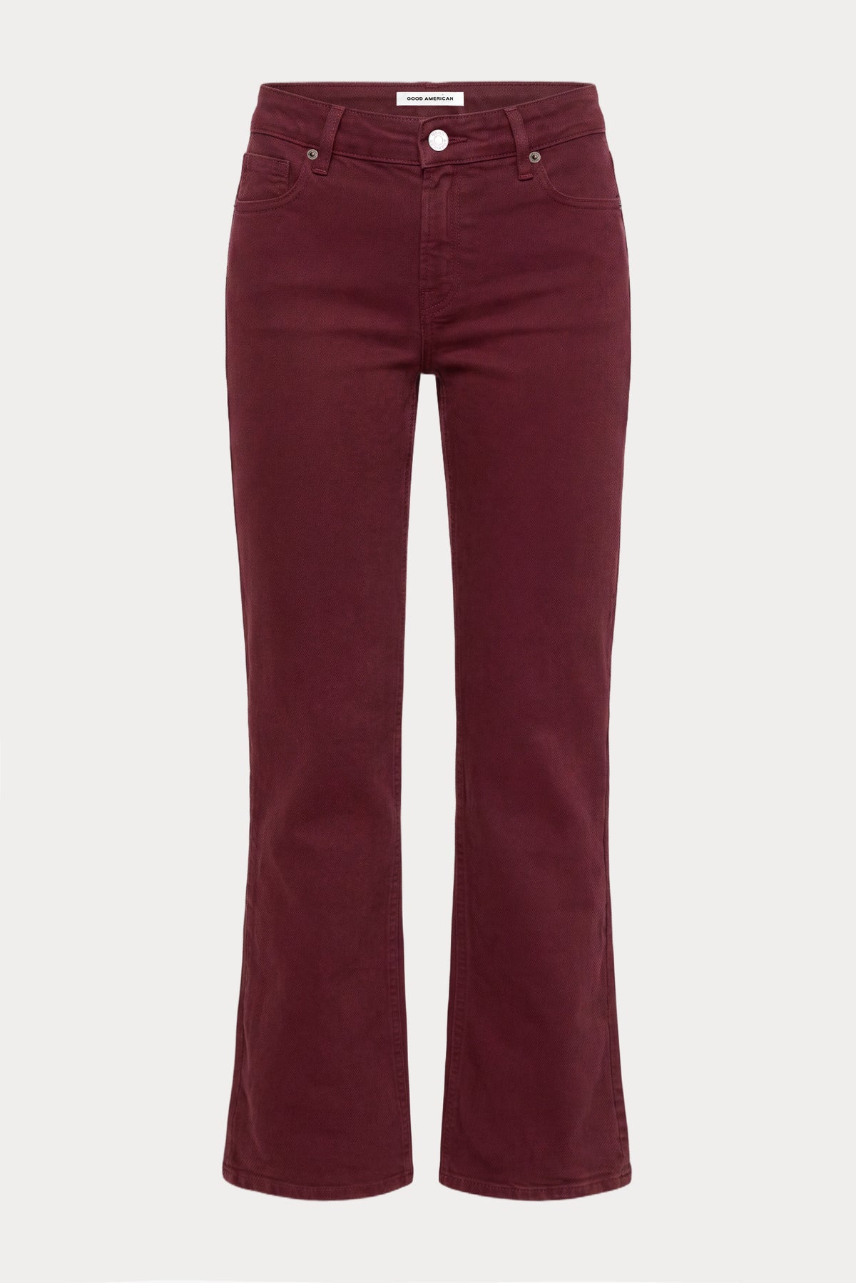 VINTAGE LOW RISE BOOTCUT JEANS | BERRY NOIR-7 | GOOD AMERICAN | GHOST