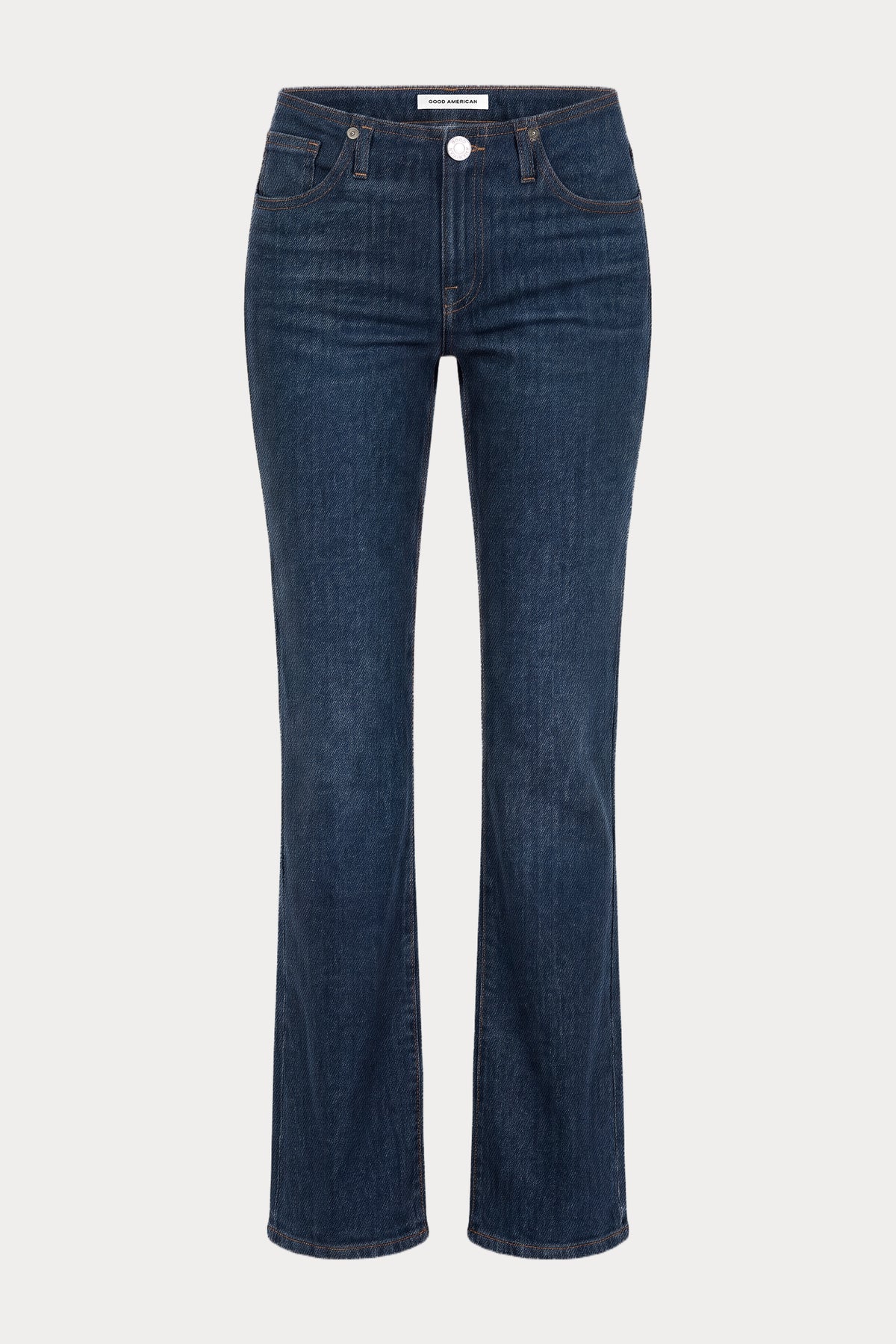 GHOST WAIST LOW RISE BOOTCUT JEANS | QUIRK-7 | GOOD AMERICAN | GHOST