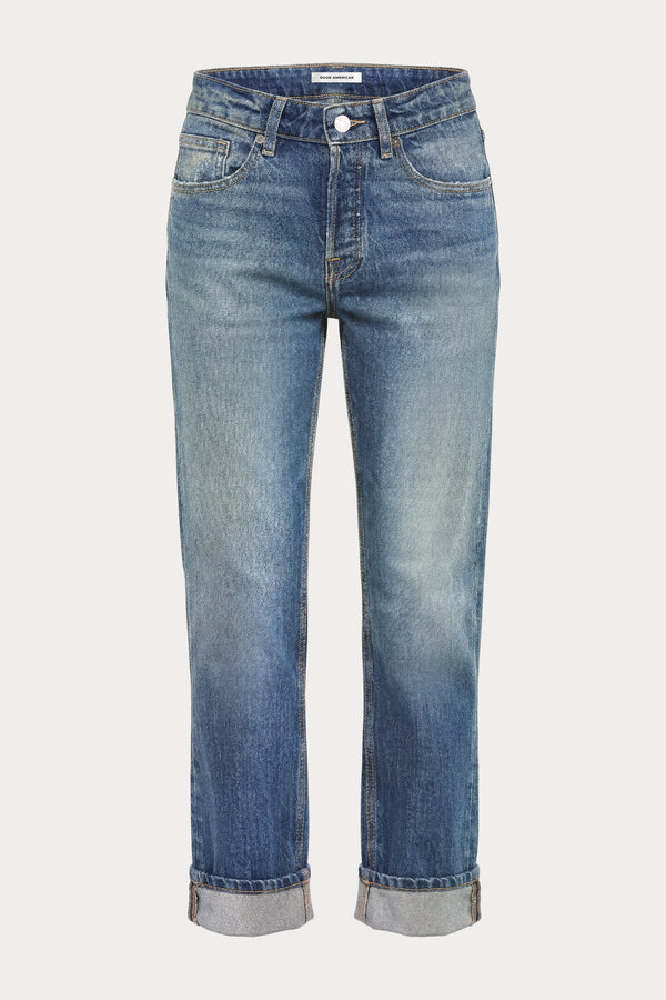 VINTAGE STRAIGHT ANKLE JEANS | INDIGO1282