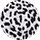 Black and grey leopard