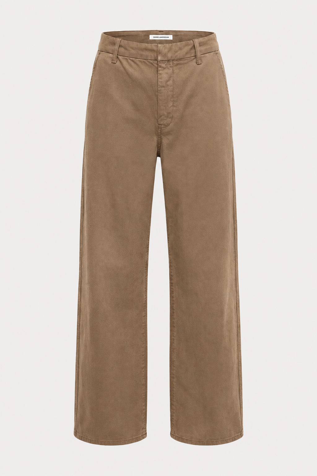 LOW SLUNG BAGGY TROUSER | TEA BARK-7 | GOOD AMERICAN | GHOST